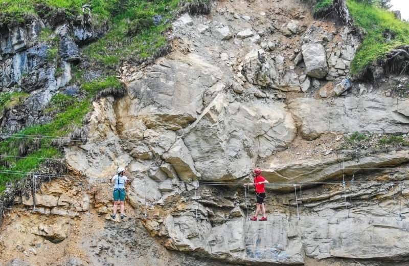 Climbing trail Gerlos